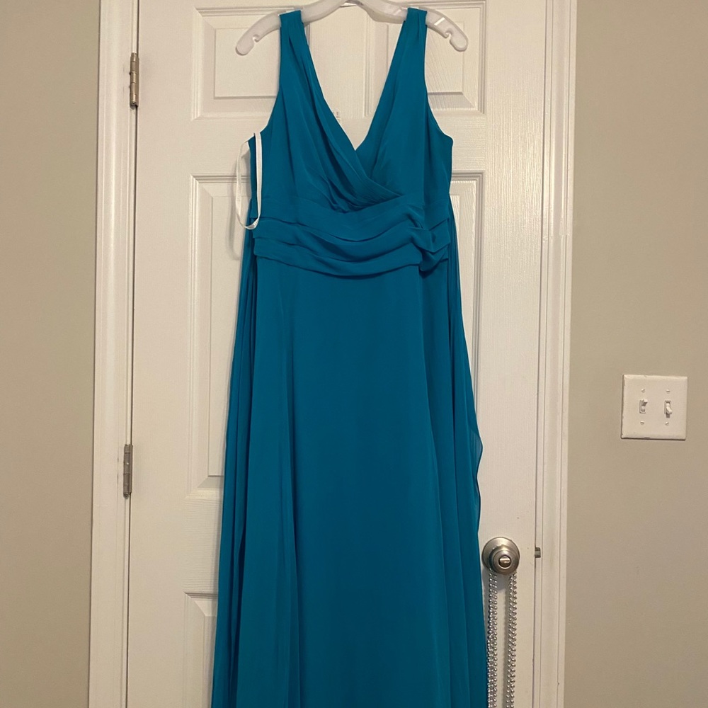 Teal Bridesmaid Dress